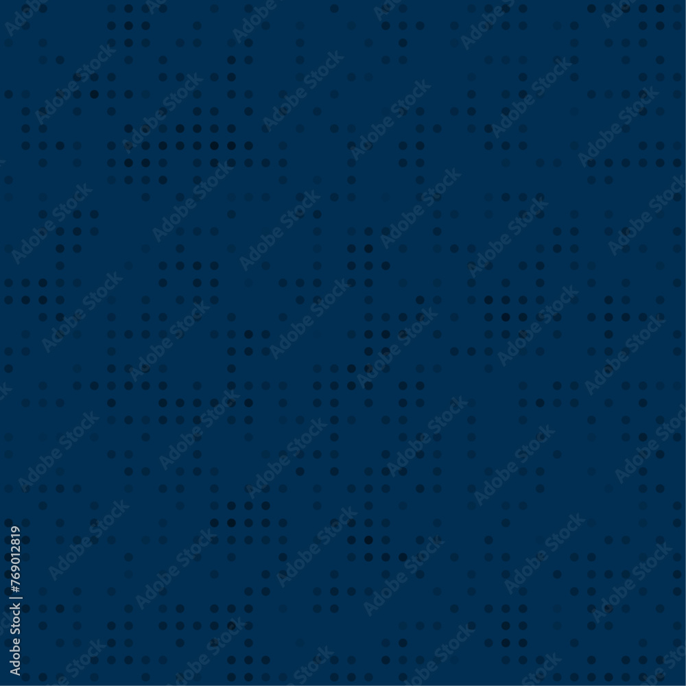 Poster abstract seamless geometric pattern. mosaic background of black circles. evenly spaced small shapes 