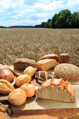 große Vielfalt an Brotsorten