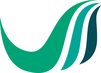 Wave Line Corner Shape