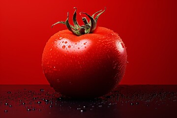 a close up of a tomato © Doina