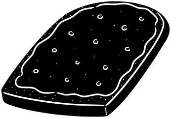 butter illustration eat silhouette nut logo dish icon food outline delicious ingredient jar meal cookies calorie brown breakfast bread shape pastry peanut snack for vector graphic background