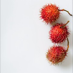 rambutan background for text.