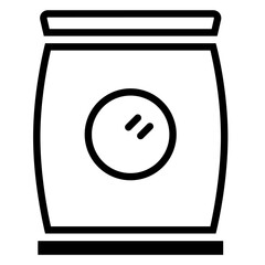 Pet keeping outline icon pack