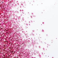 Naklejka premium pink glitter background.