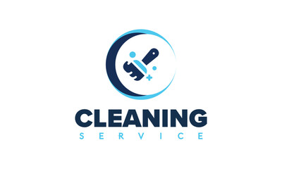 Cleaning Service Business logo design, Eco Cleaning logo