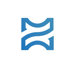 Z letter logo design vector template