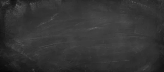 Deurstickers Chalk rubbed out on blackboard background © Stillfx