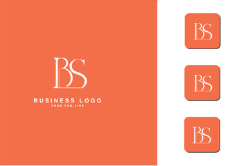SB, BS, S, B, Abstract Letters Logo Monogram