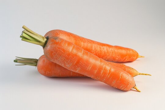 a group of carrots with stems