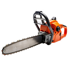 3d render chainsaw tool stylized