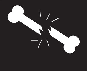 Vector bones icon. EPS10.