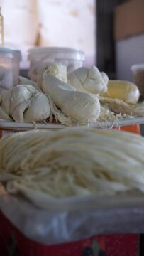 homemade cheese for sale vertical video