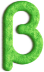 Beta Green Fluffy Icon