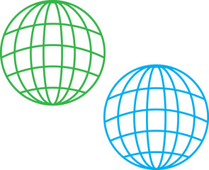 Web icon vector. Web icon page symbol for your web design. Internet world vector. Eps10.