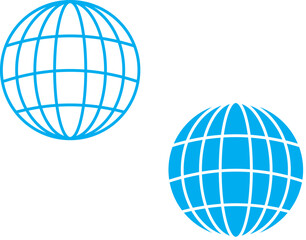 Web icon vector. Web icon page symbol for your web design. Internet world vector. Eps10.