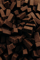 dark chocolate looks like a background placed on the full size of the photo