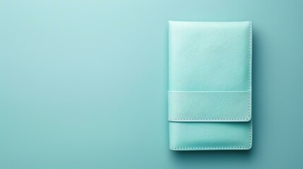 This is a beautiful turquoise leather book. It is perfect for writing down your thoughts and ideas.