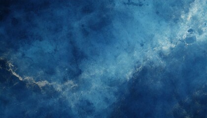 Tranquil Tide: Marbled Texture Adding Depth to Sapphire Blue Background - obrazy, fototapety, plakaty