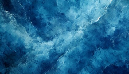 Marble Magic: Sophisticated Sapphire Blue Background with Textured Detail