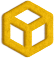 Box Yellow Fluffy Icon