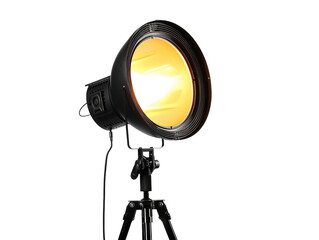 Professional studio light isolated on white or transparent background