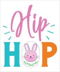Happy Easter SVG Bunny Ears Cut File for Cricut, Instant Download, Bunny Rabbit Feet, Easter Bunny SVG, Easter Shirt Design, Easter Baby Svg