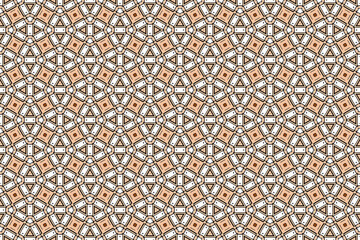 Seamless Geometric Template Texture Fashion Textile Background Symmetric Wallpaper Design Art Tile Fabric Visual Graphic Cloth Digital Interior Pattern.