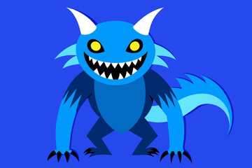 vector design of  the bluey