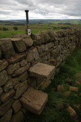 Along the Hadrian's wall between Gilsland and Twice Brewed - Northumberland - England - UK © Collpicto