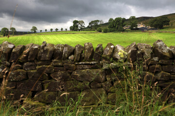 Along the Hadrian's wall between Twice Brewed and Chollerford - Northumberland - England - UK © Collpicto