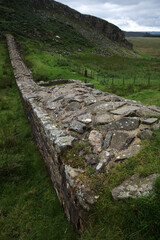 Along the Hadrian's wall between Twice Brewed and Chollerford - Northumberland - England - UK © Collpicto