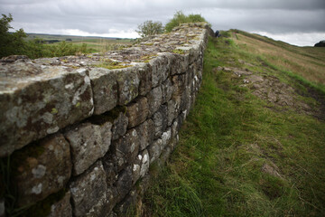 Along the Hadrian's wall between Gilsland and Twice Brewed - Northumberland - England - UK © Collpicto