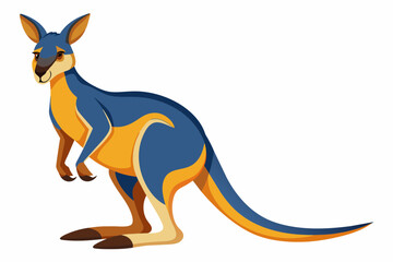 Vector design of a Kangaroo
