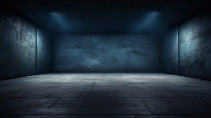 Dark Street Asphalt Abstract Dark Blue Background

