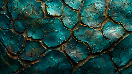 Abstract Dragon Design Detail.  Alligator Leather Background.  Old Crocodile - obrazy, fototapety, plakaty