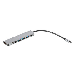 Converter USB Type C hub, USB Type C splitter, HDMI, USB 3.0, USB 2.0, Power Delivery (PD), sd...