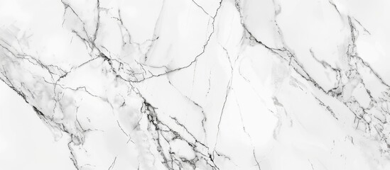 Marble design in white