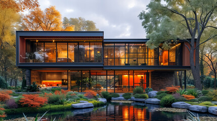 Beautiful Modern Residences. Beautiful Homes in Nature