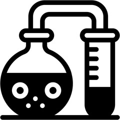 Vector Icon Lab, Test, Flask, Experiment, Genetics