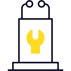 Speaker, speech, presentation, rostrum, Podium Icon