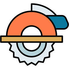 Chainsaw, cutter, tool, Blade, machine Icon