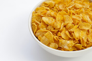 Cornflake cereal for morning breakfast