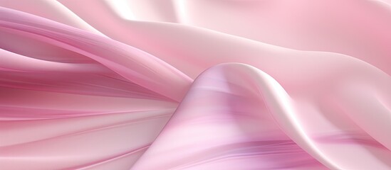 Pink textured cloth displaying abundant folds creating an interesting pattern, suitable for backgrounds or design inspiration