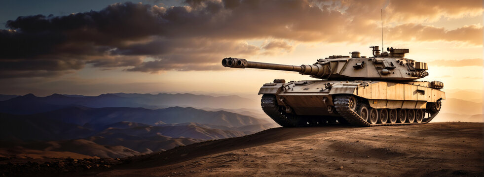 American M1 Abrams tank