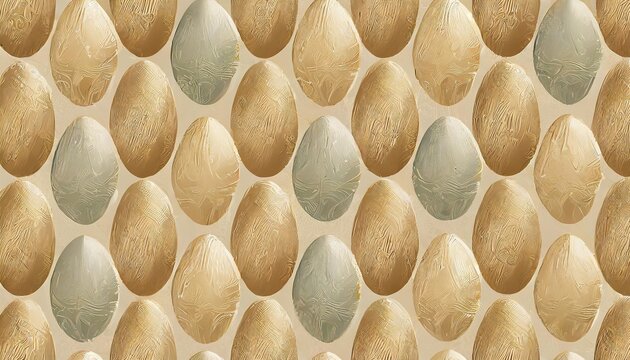 seamless pattern off easter eggs illustration