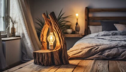 Driftwood DIY lamp