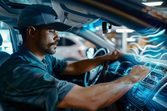 Driver with Innovative Dashboard