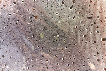 Water drops texture. Water droplets on a gray background.