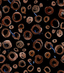 background with circles grunge pattern seamless