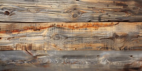 A rustic and organic texture of reclaimed wood, with natural grain, knots, and variations in color, offering a warm and inviting background that evokes comfort created with Generative AI Technology